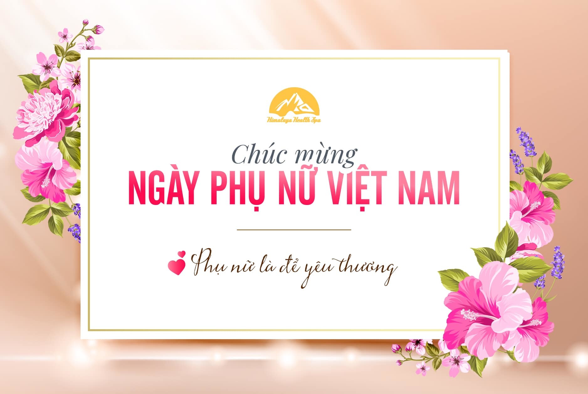 Himalaya Spa chúc mừng ngày phụ nữ Việt Nam! - Himalaya Spa