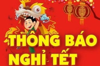 Thông báo nghỉ tết